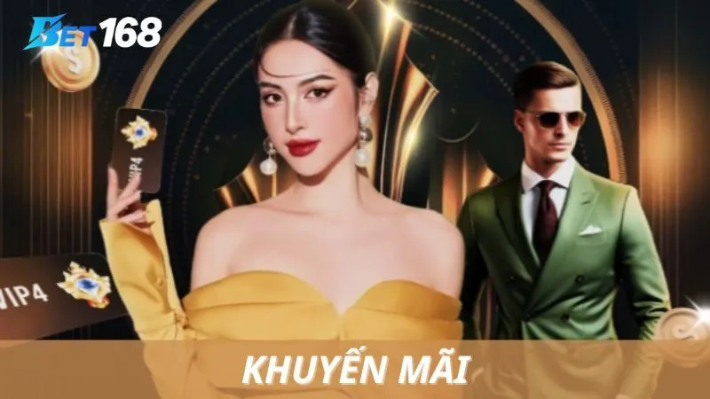 Khuyến mãi Bet168 luôn được cược thủ yêu thích và săn đón Khuyến Mãi Bet168: Ưu Đãi Cực Đỉnh Từ Nhà Cái Số 1 Việt Nam